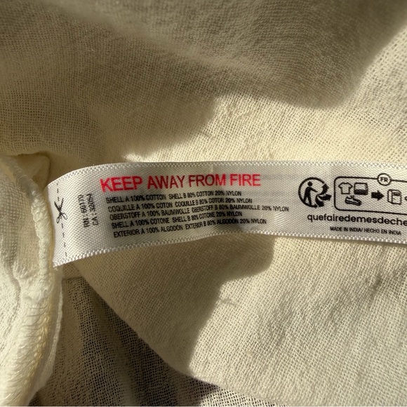 FREE PEOPLE Bring The Romance Handkerchief Hem Maxi Dress in Harbor Fog sz M - Picture 12 of 12